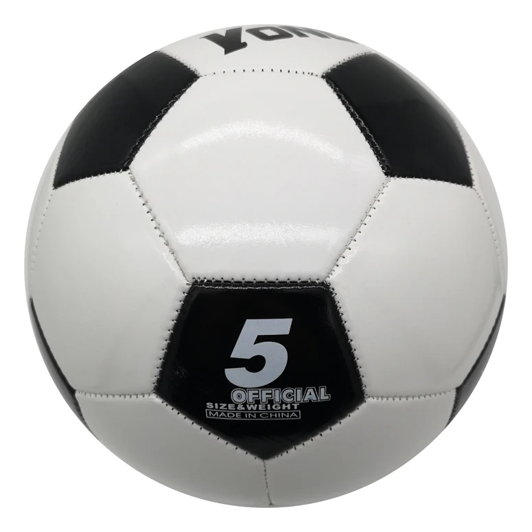 Classics White Black Football Official Size 4 Smooth Surface Custom 