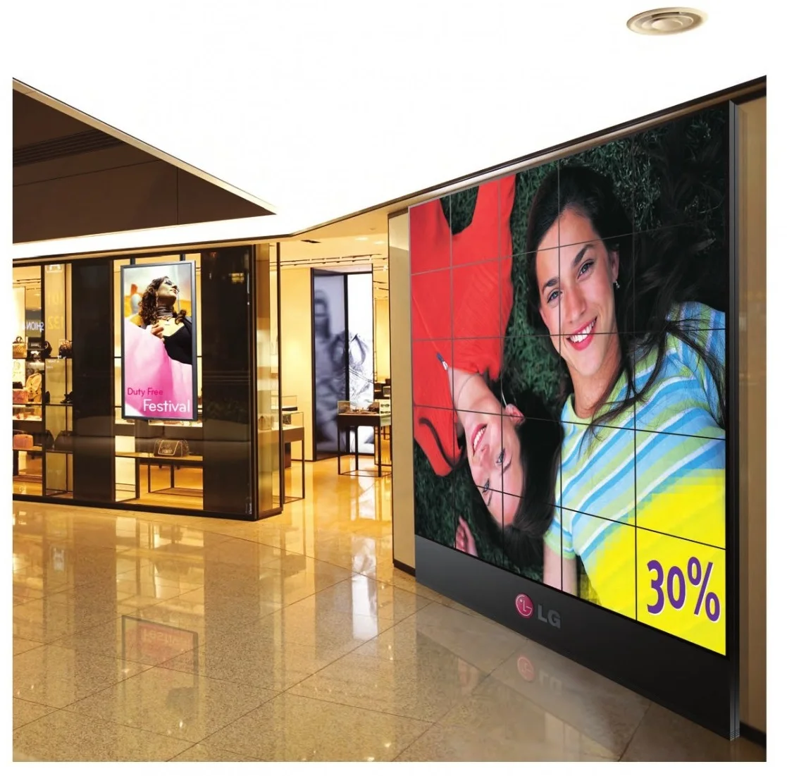 55 Inch 3.5mm Super Narrow Bezel Lcd Video Wall For Meeting Room Buy