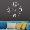 DIY 3D Novelty modern design Digital & Analog-Digital silent table needle parts alarm wall Clocks