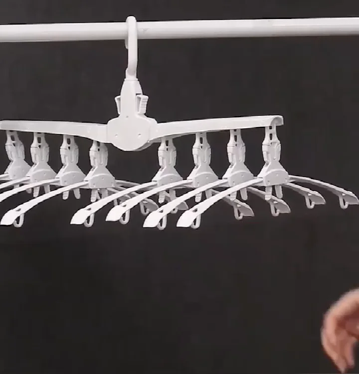 Wholesale 8 In 1 Magic Hanger For Clothes,360 Spin Floding Plastic