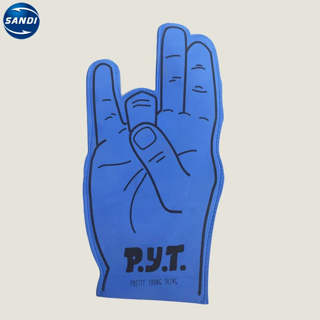 Promotional custom EVA cheering  giant foam middle finger