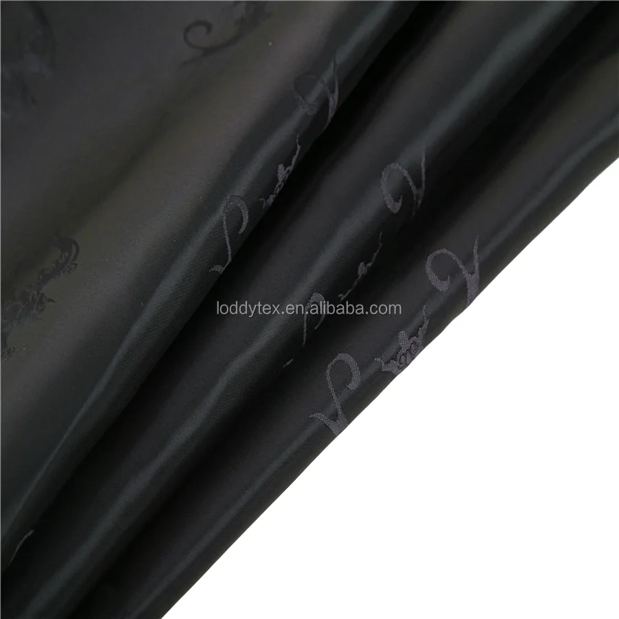 High Quality Polyester and viscose bat jacquard  lining Fabric Textile For Jacket