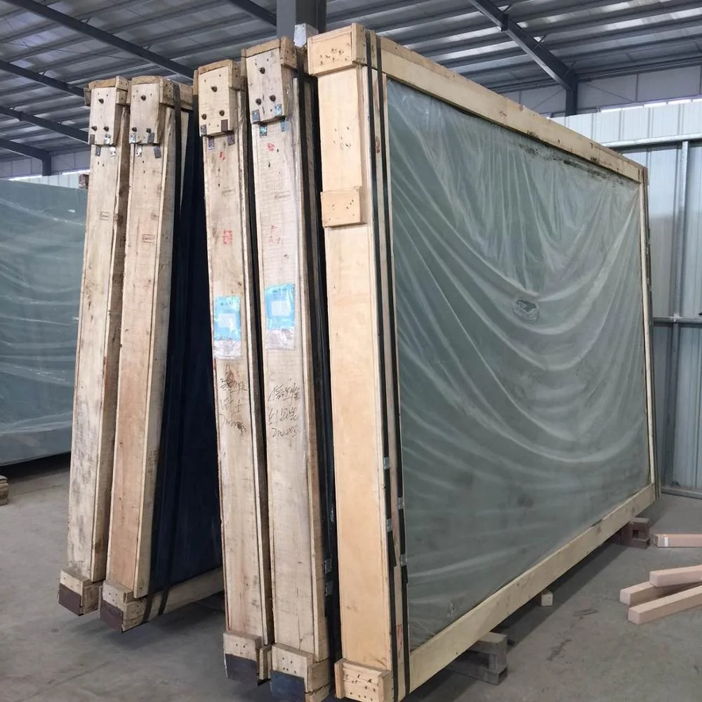 best price tempered clear hollow glass for buildin