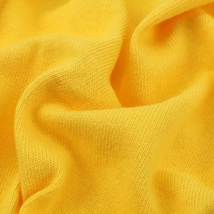 批发抗皱衬衫面料 100% 棉单面针织面料