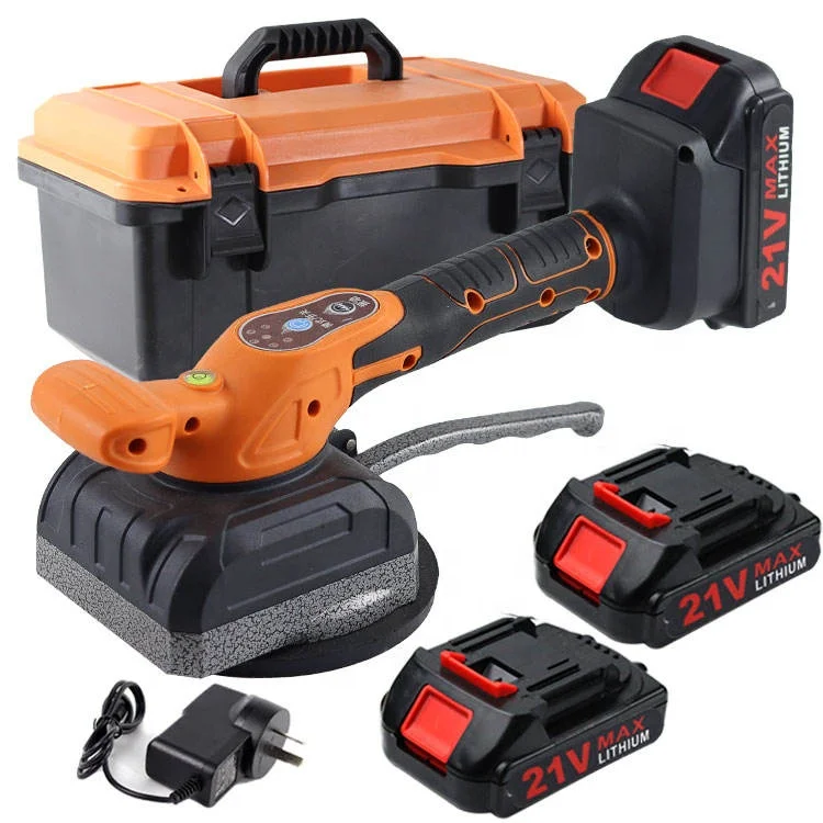 Handheldf Leveler Larix 21V Battery Tiling Tiles Vibrator Suction Cups Electric Handheld ...