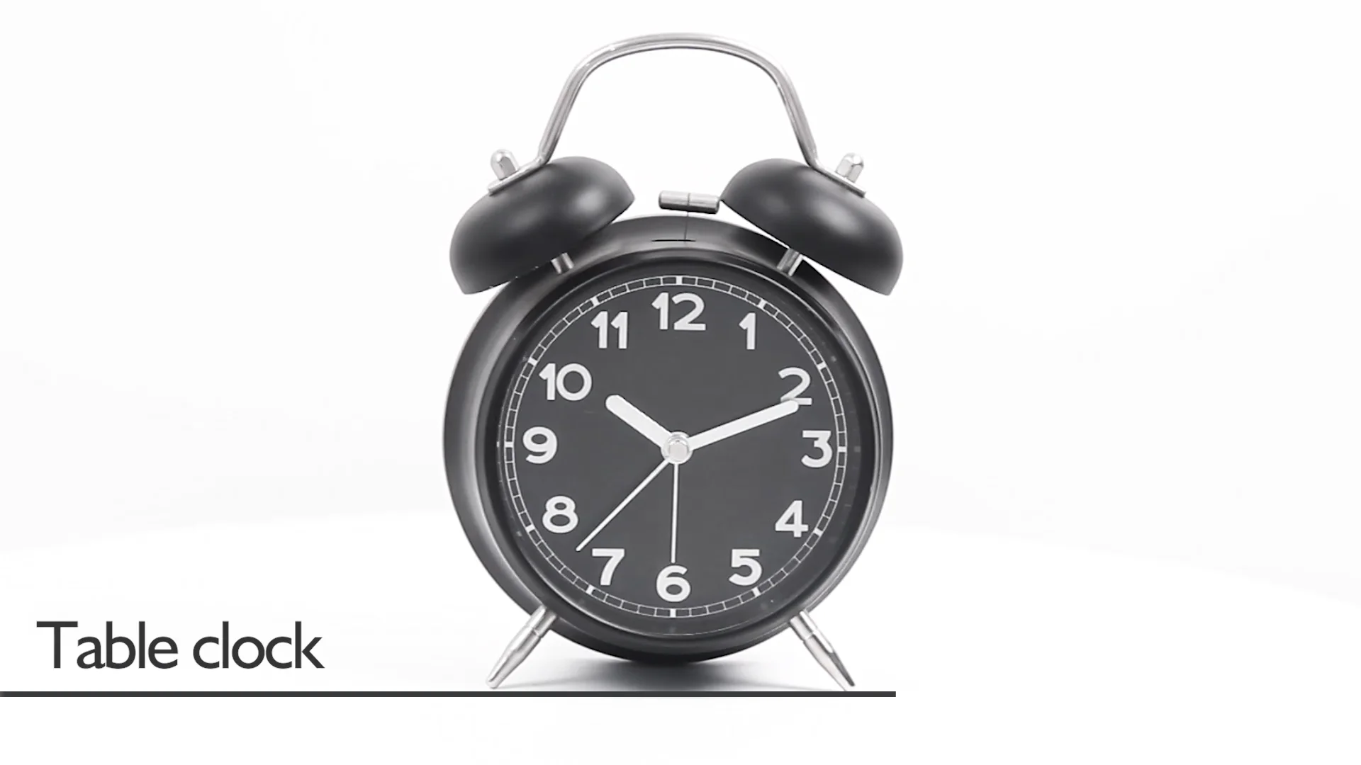 Oem Metal Twin Bell Custom Alarm Clock Manufacturer Retro Alarm Clock