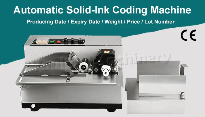 Vautomatic pour produit date de codage MY-380F marquage Machine Codeur Dry Ink 