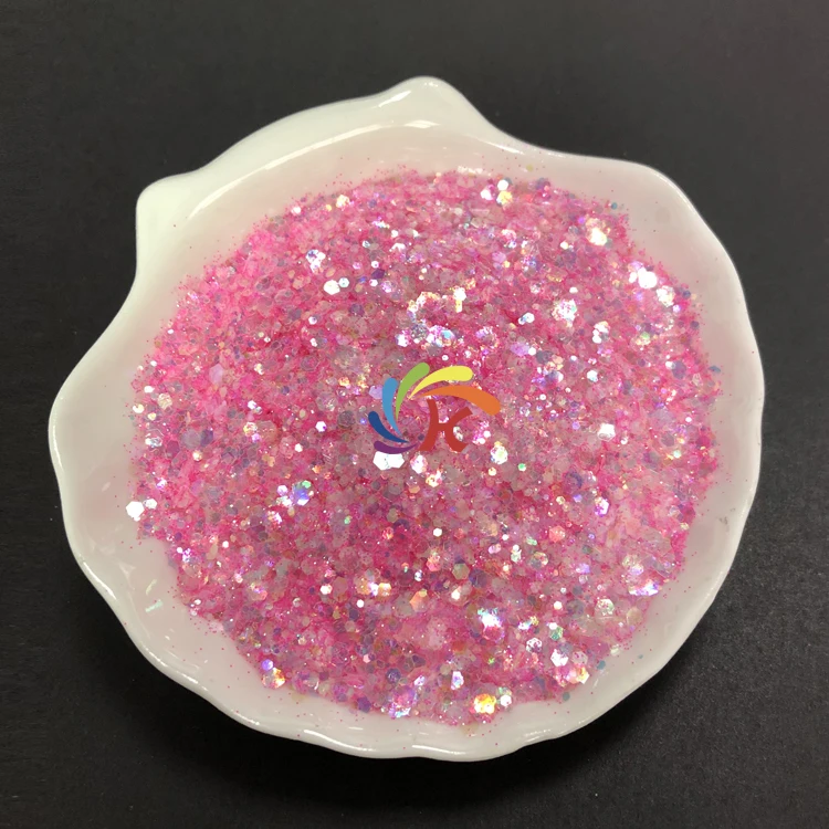 Hot Selling New Colors Polyester Bulk Glitter Chunky Mix Buy Bulk