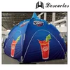6x6M Oxford Custom Commercial Spider Arch Tent With Full Printing Panel