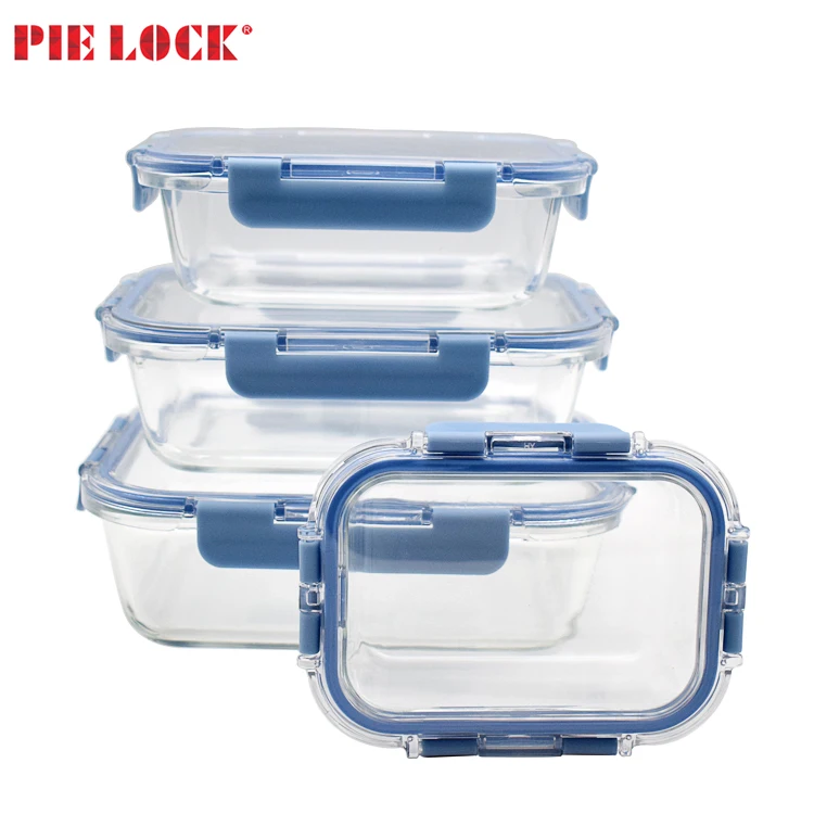 Hot Selling Thermal Containers For Food / Storage Glass Food Lunch Box