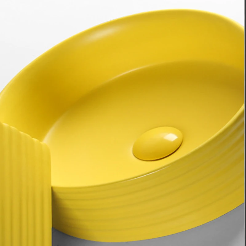 Conjunto De Lavabo Vitreoso Para Baño Y Cocina,Mueble Moderno Para El