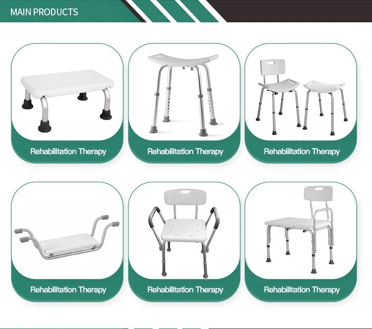 Durable aluminum bathtub shower chairs /bath seat for old people