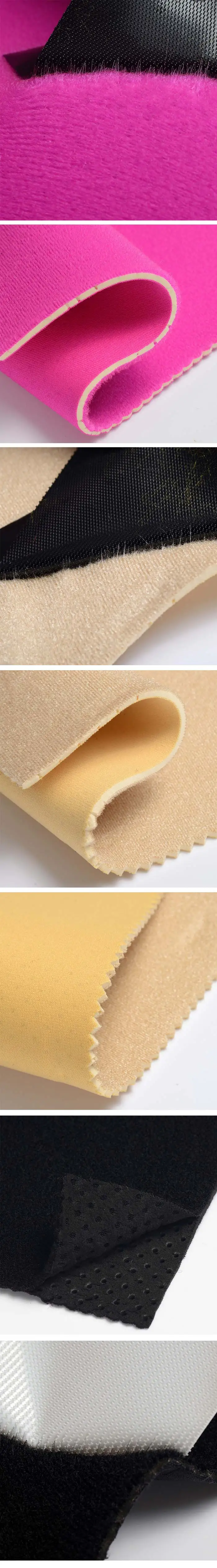 Colorful Neoprene Ubl Fabric 4mm Unbroken Loop Ok Fabric For Knee Supports Or Orthopedic Medical