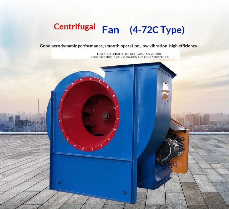 Centrifugal Fan, 4-72C, Steel, Stainless, 380V - detail 2