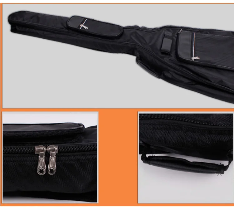 Electric Guitar soft case 12mm Thick Padding Waterproof Dual Adjustable Shoulder Strap Guitar Case Gig Bag