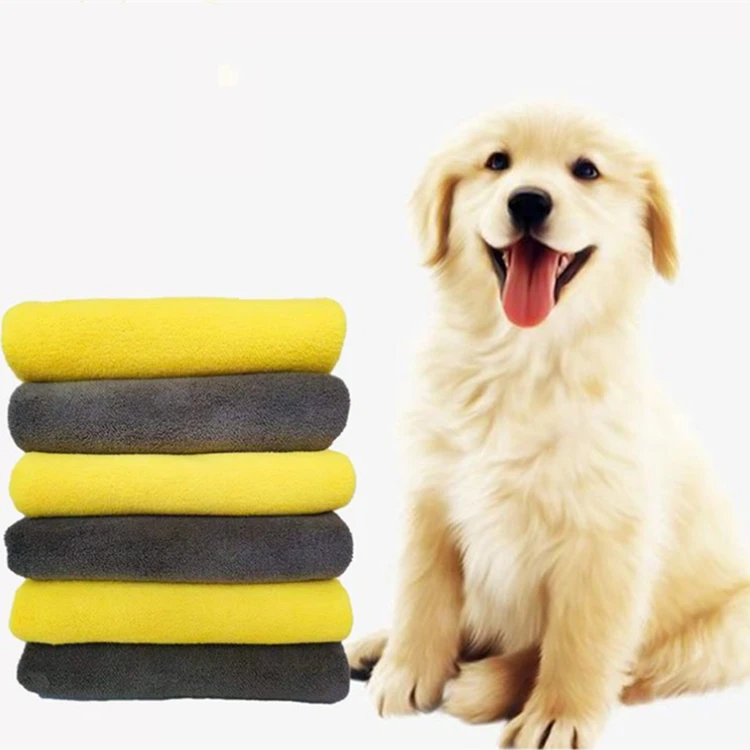 personalized dog bath towels