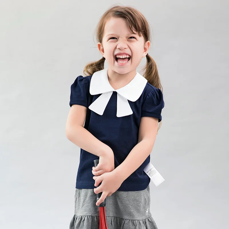 
T Shirt Baby Boys Girls Cotton Tops Cartoon Printing Kid T Shirt 2 7Y Children Clothing Kids Short Sleeve Summer DHL Casual Bag 