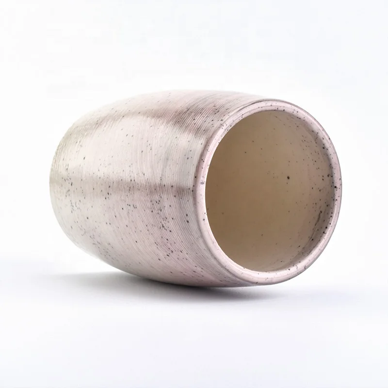 Luxury Ceramic Candle Vessels For Home Decoration