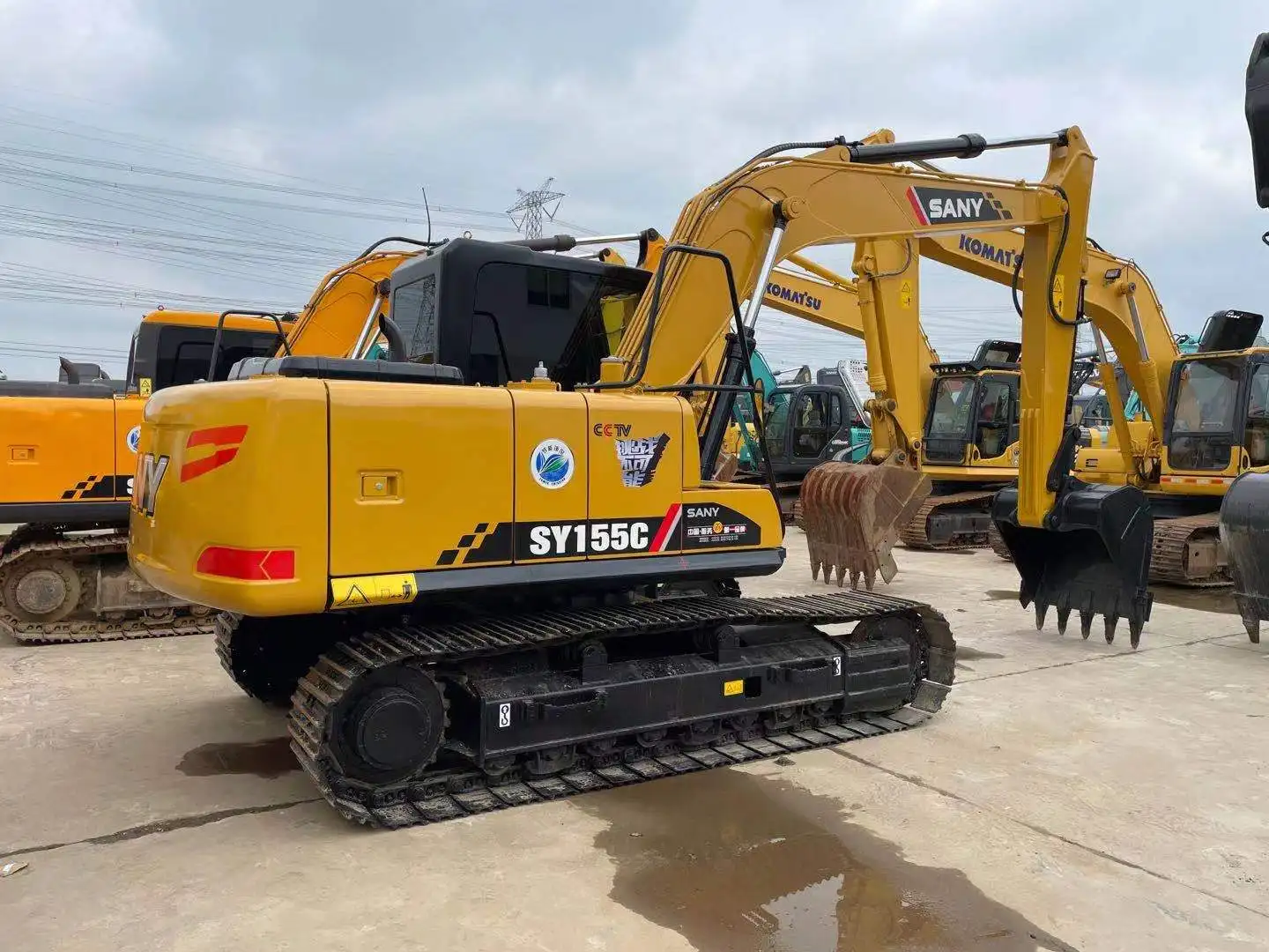 Sany Medium Excavator Sany 155 Sy155 155c 15t Excavator Sany 155c9