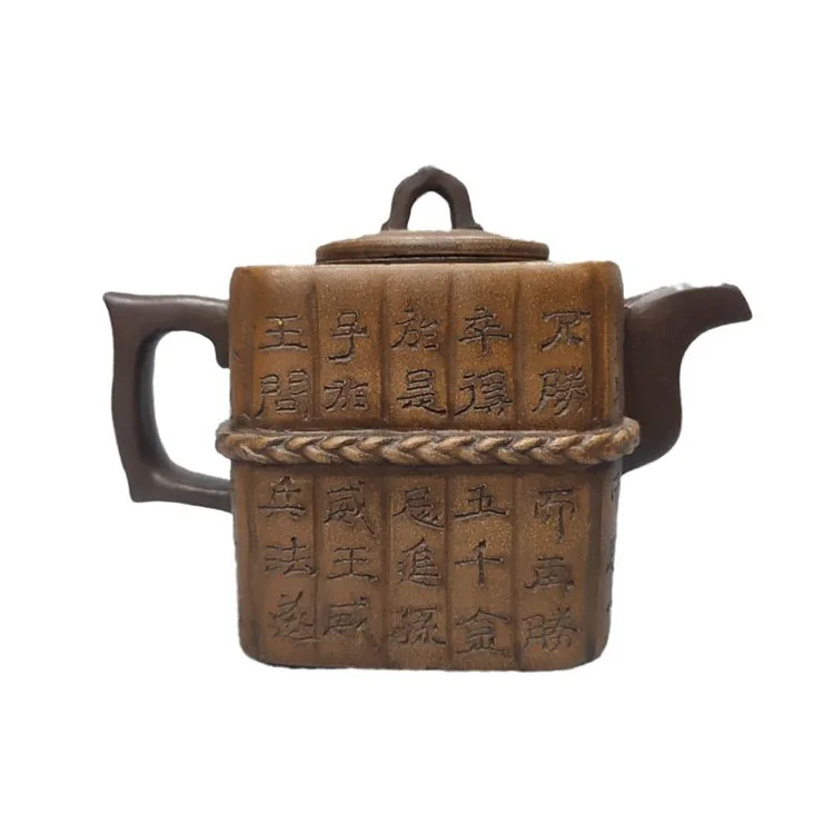 
chinese Sun Tzu Art of War Duansha Pot crafts for ornaments 