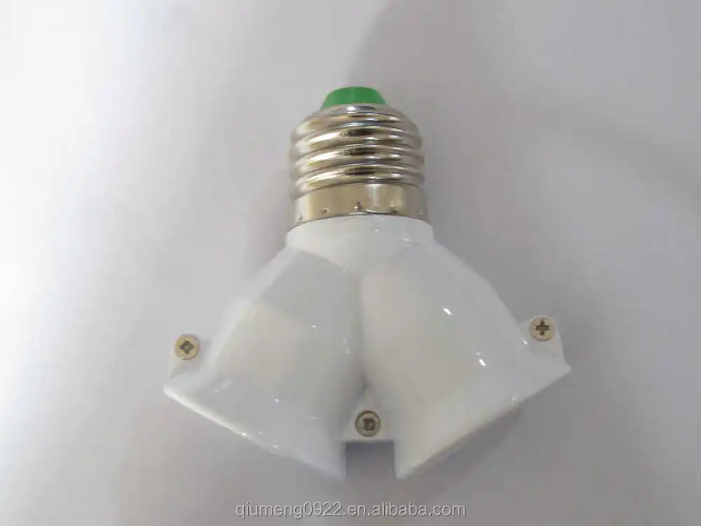 5 En 1 E27 à Socket De Base Diviseur Lampe LED Porte-adaptateur Ampoule 