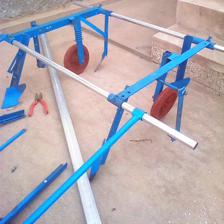 Manual Mulch Layer For Woven Mulch Plastic Laying Agricultural Tool