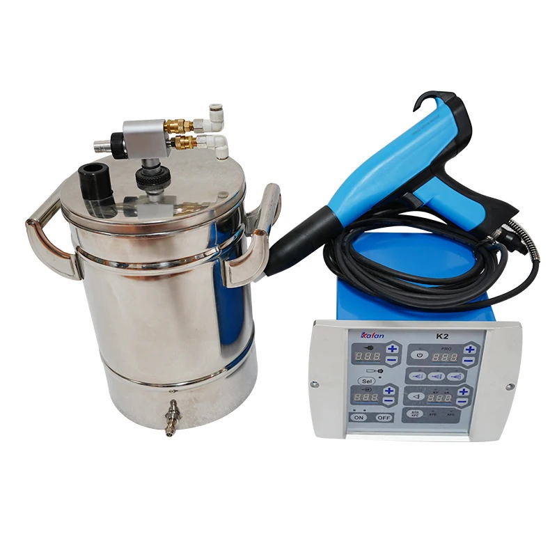 Lab Mini Fluidized Bed Powder Coating Machine Equipment Carry 500ml