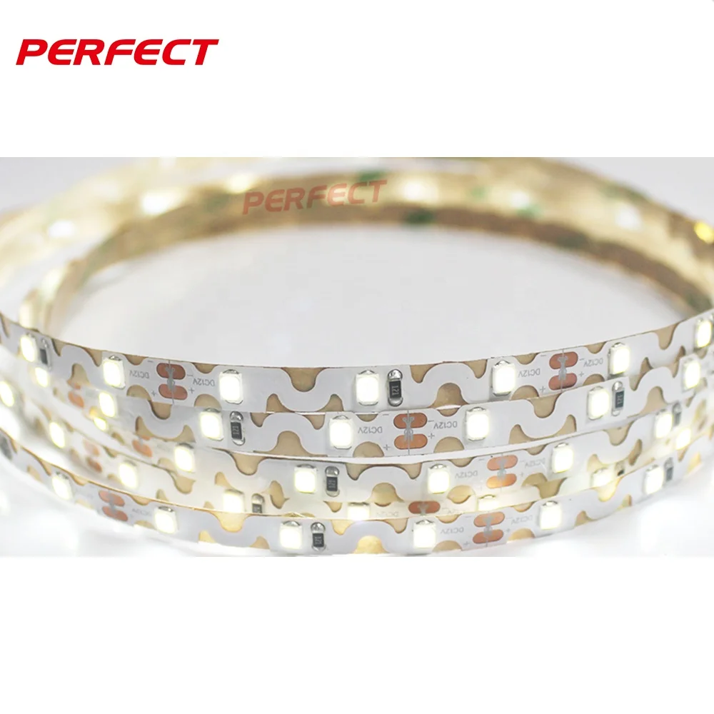 Zigzag 2835 12 Volt 60leds Ultra Thin S Shape Led Flexible Light Strips