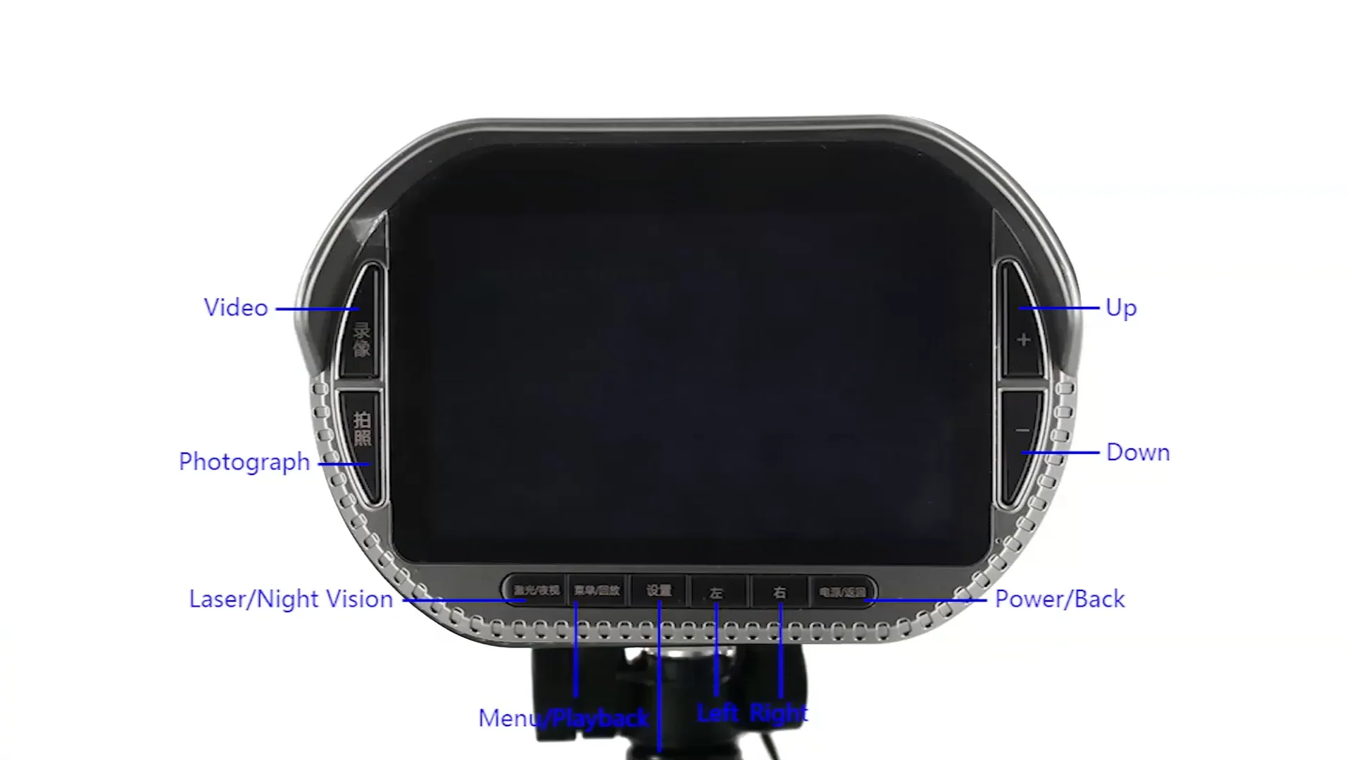 10 inch screen starlight night vision