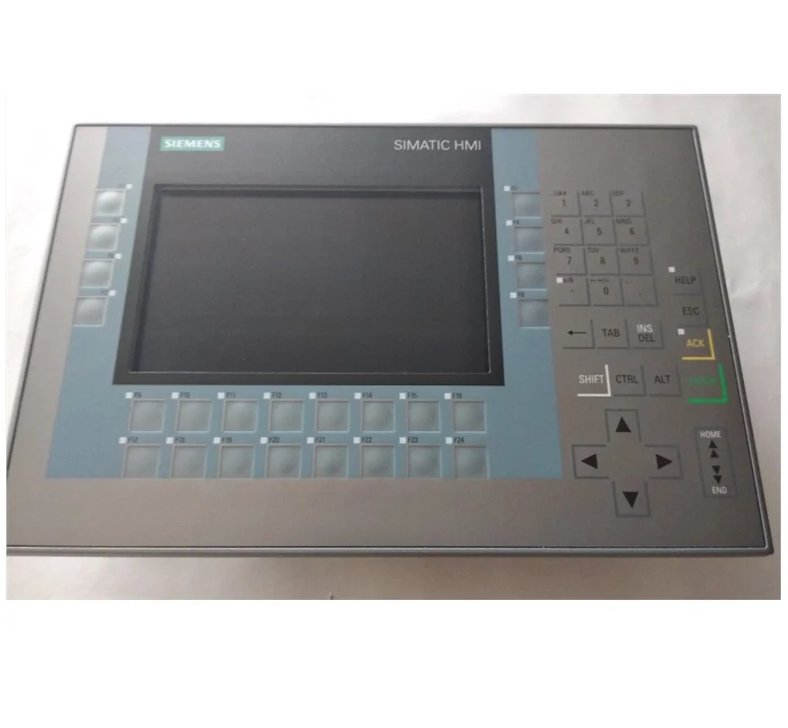simatic hmi kp700 7" widescreen comfort panel key operation 6av