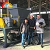 Heavy duty industrial paper shredder for documents with space saving compact design