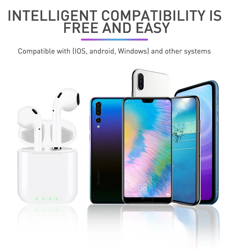 Wireless Microphone Bluetooths Earphone Headsets Bluetooths I30 Earphone - ANKUX.COM