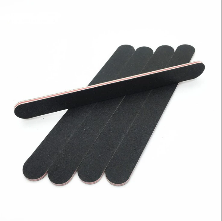 Hot Selling Bulk Custom Printed Black 150/180/240 Nail File Buy Bulk Nail Files,Printed Nail