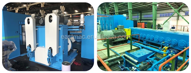 china good quality immersive type Al RBD wire drawing machine with 13 drawing capstan and Aluminum wire coiler