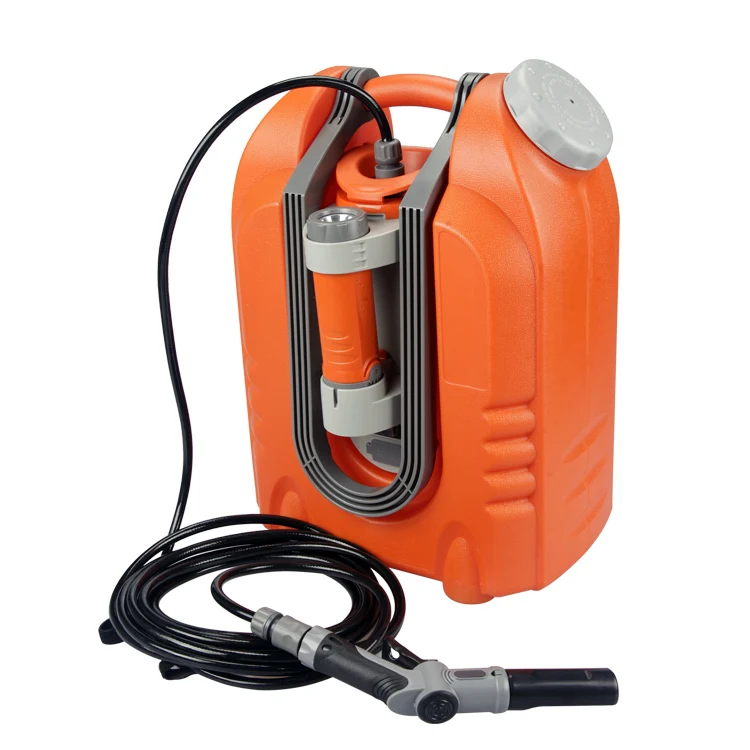 Multi-Function 3-In-1 Portable Pressure Washer 20L LED Torch Power Supply Perfect for Gardening, Bicycles & Motorcycles Cleaning details