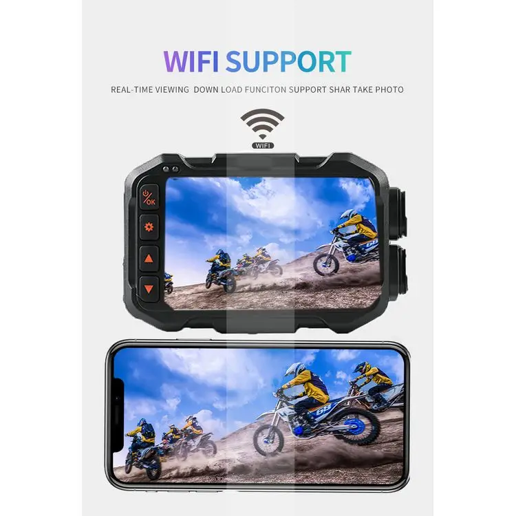 Wifi Gps Motorcycle Camera