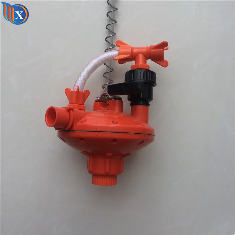 Poultry Farm Automatic Drinking Water System Chicken Plastic Water Pressure Regulator For Poultry Drinking Line house eq