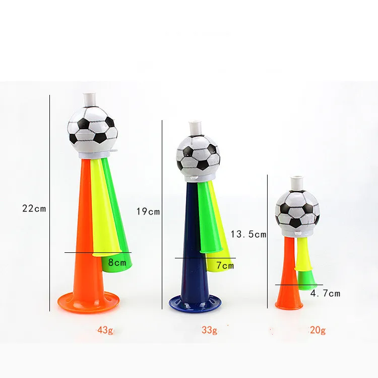 Plastic Stadium Horns Air Horns Qatar World Cup 2022 Accessories
