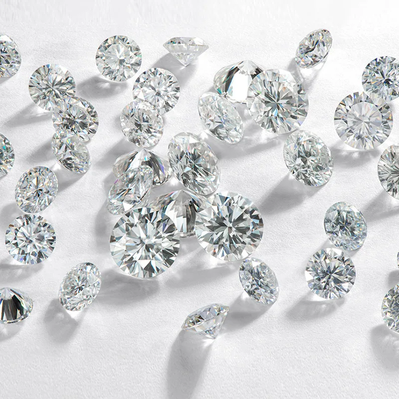 Lab Grown VVS Diamond CVD HPHT Diamond Wholesale Small Size Melee Round DEF Color VVS Loose Lab Diamonds