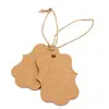 Round Key Tags with Split Ring, 110 Pcs White Label Stickers