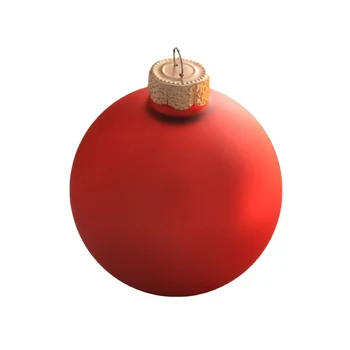 solid color christmas ball ornaments