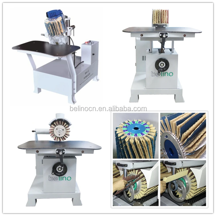 Mini Vertical Brush Polishing Sanding Sander Machine Wood Sander