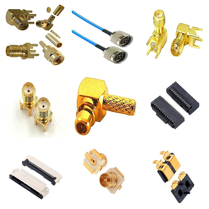 Mup Micro Rf Connector Terminal Twiston Tv Antenna Coaxial Connector