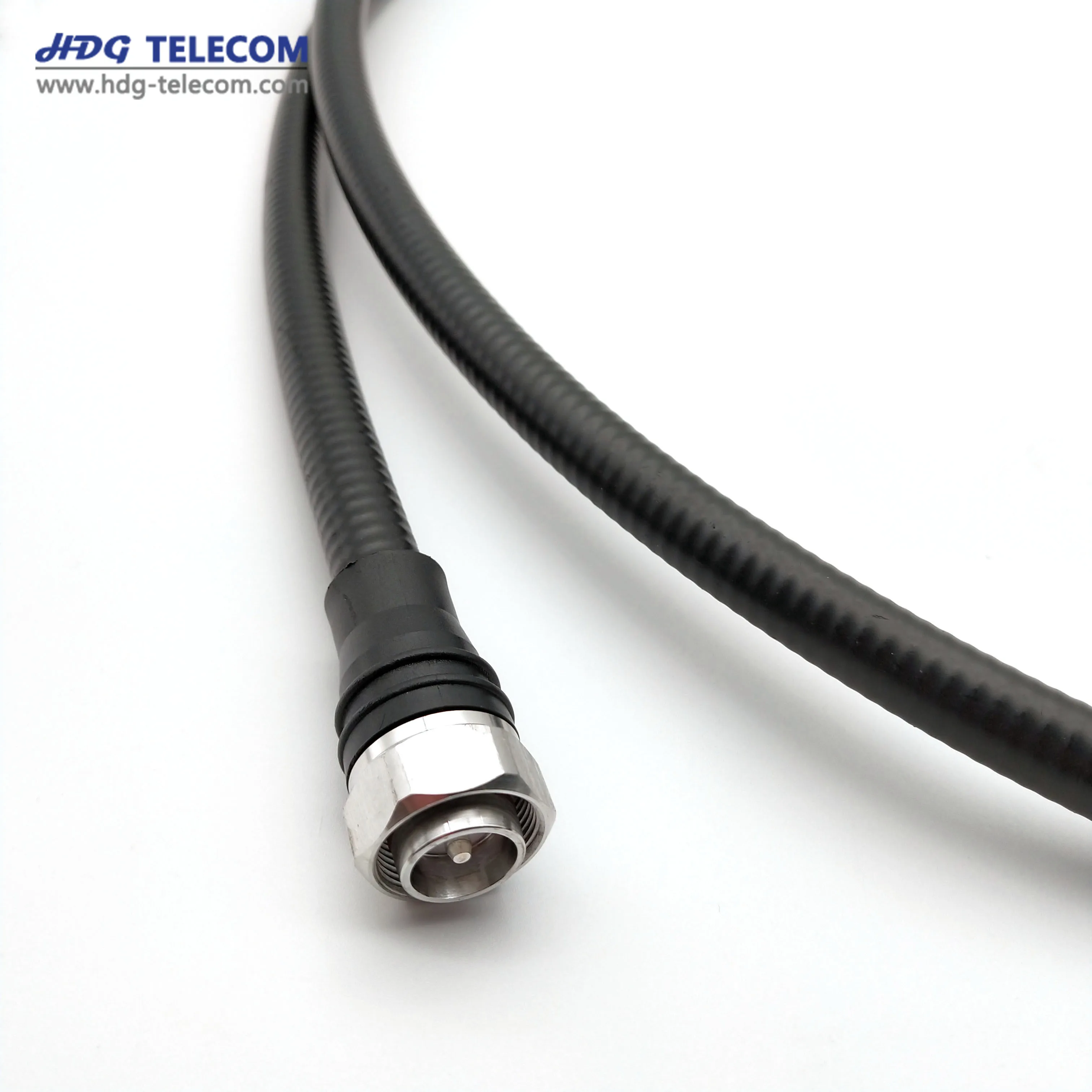 1/2 Superflexible Rf Coaxial Jumper Cable With 7/16 Din Male Connector