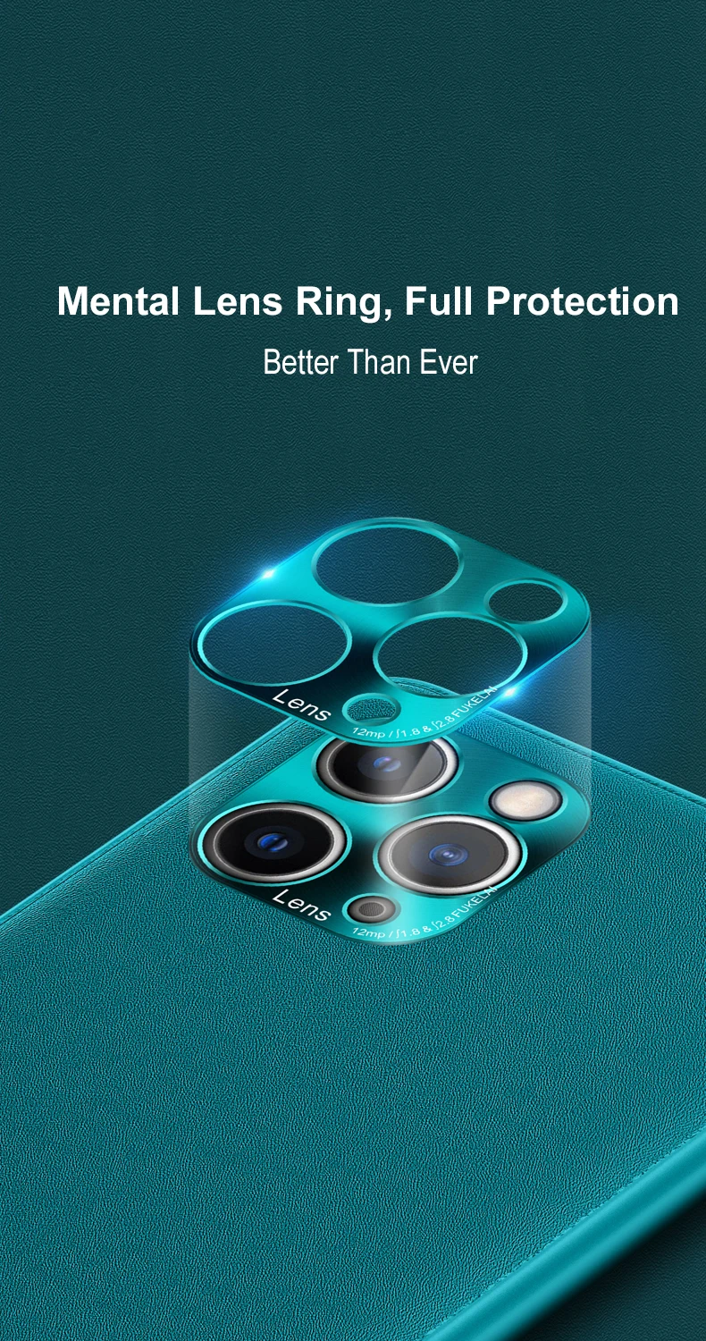 For Iphone 11 Pro Max Waterproof Shockproof Soft Tpu Pc Leather Mobile