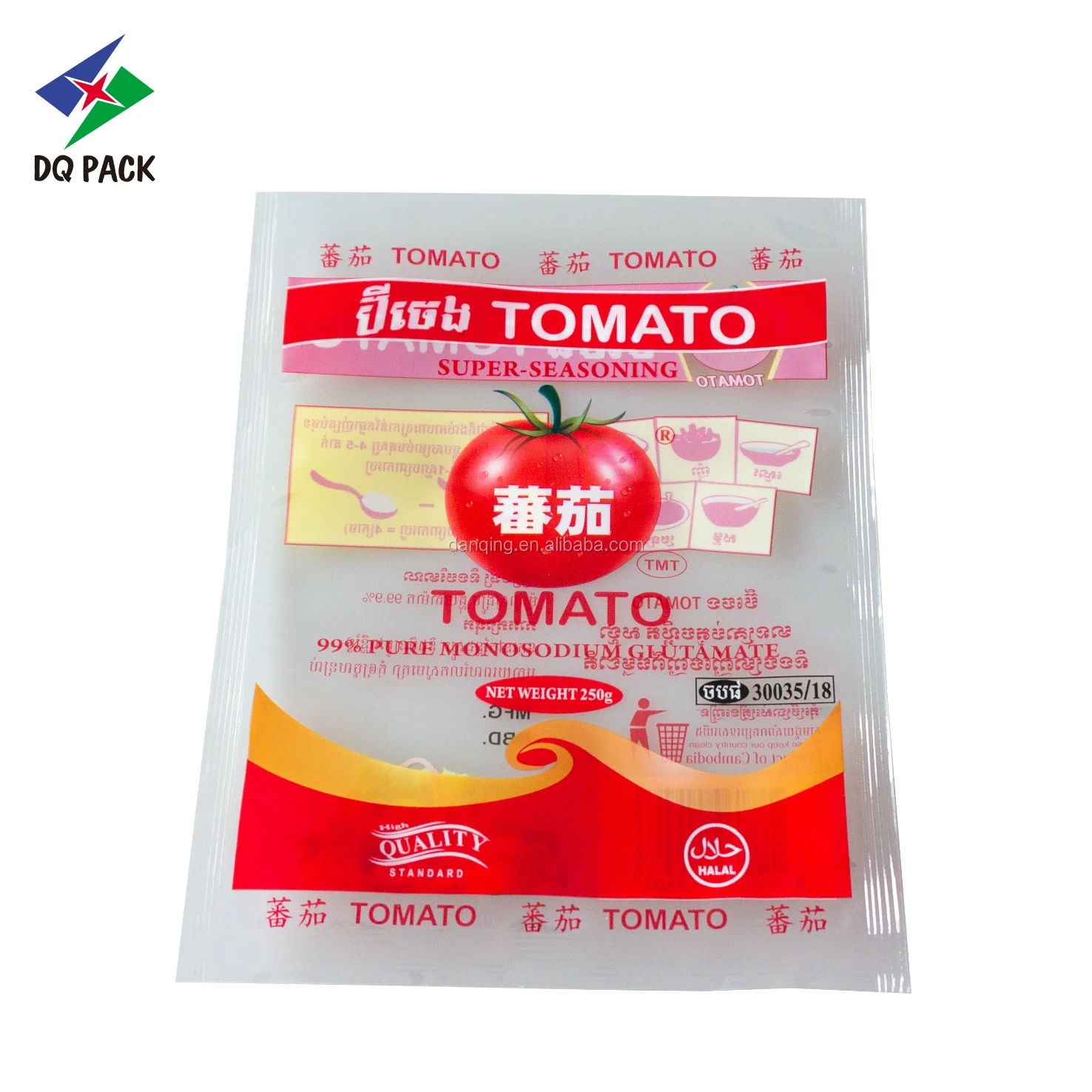 DQ PACK New product plastic flexible packaging bags for aginomoto