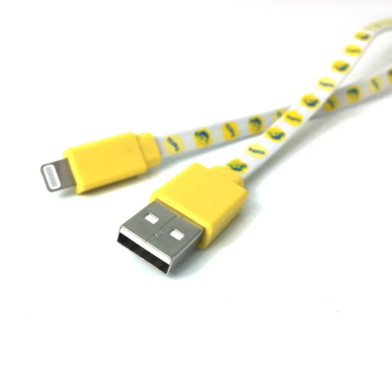 China MFi  8pin lighting flat mobile phone charger cable usb charging cable for iphone usb cable