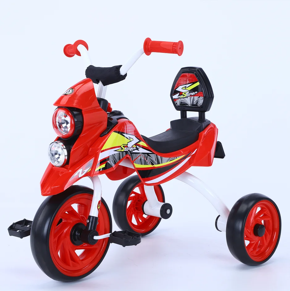 Junior Kids 3 Wheel Tricycles Scooter Style with Pedal and Light and Music
