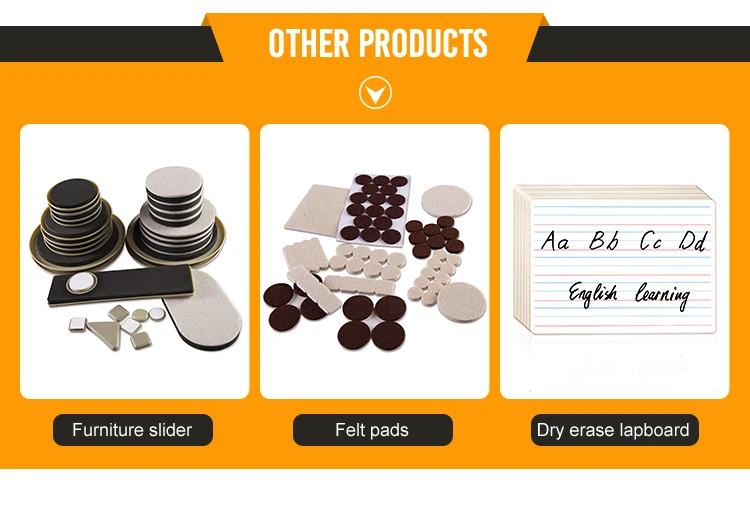 Factory Custom Premium Huge Pack Felt Furniture Pads,Huge Quantity Of