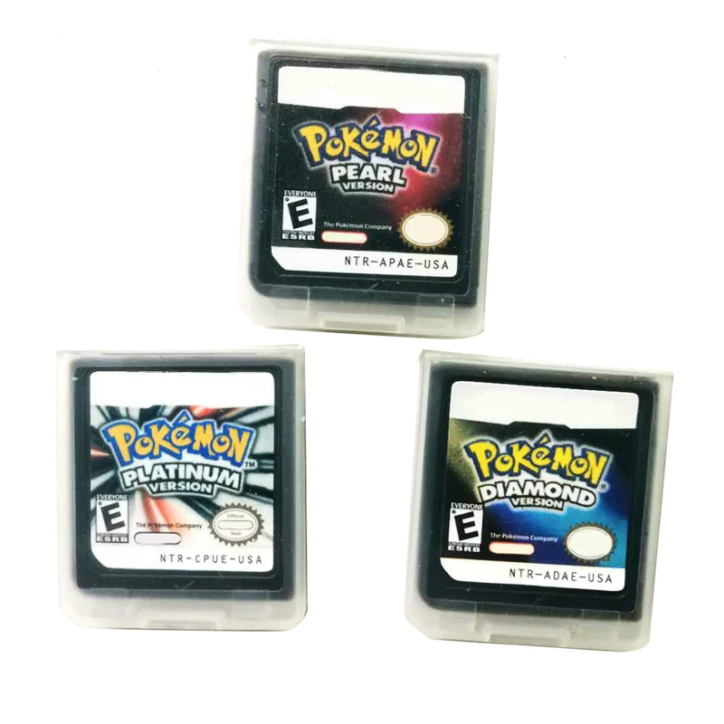 

Wholesale Spanish English Italian French Language Pokemon Trading Cards For DS Pokemon Diamond Pearl Platinum